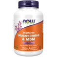 thumbnail image 1 of Suplementos NOW Foods con glucosamina y MSM, 120 cápsulas vegetarianas, 1 of 3