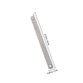 thumbnail image 2 of Phenofice 2Pcs Silver Stainless Steel Folding Table Connector Modern Rectangular Furniture Hardware 12.0x0.4x0.4in, 2 of 8