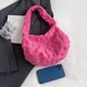 thumbnail image 3 of Bolso de hombro para mujer, bolso con asa superior en la nube a la moda, bolso para axilas para mujer (rosa roja) Sywqhk Para Estrenar, 3 of 4