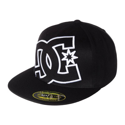 black dc hat