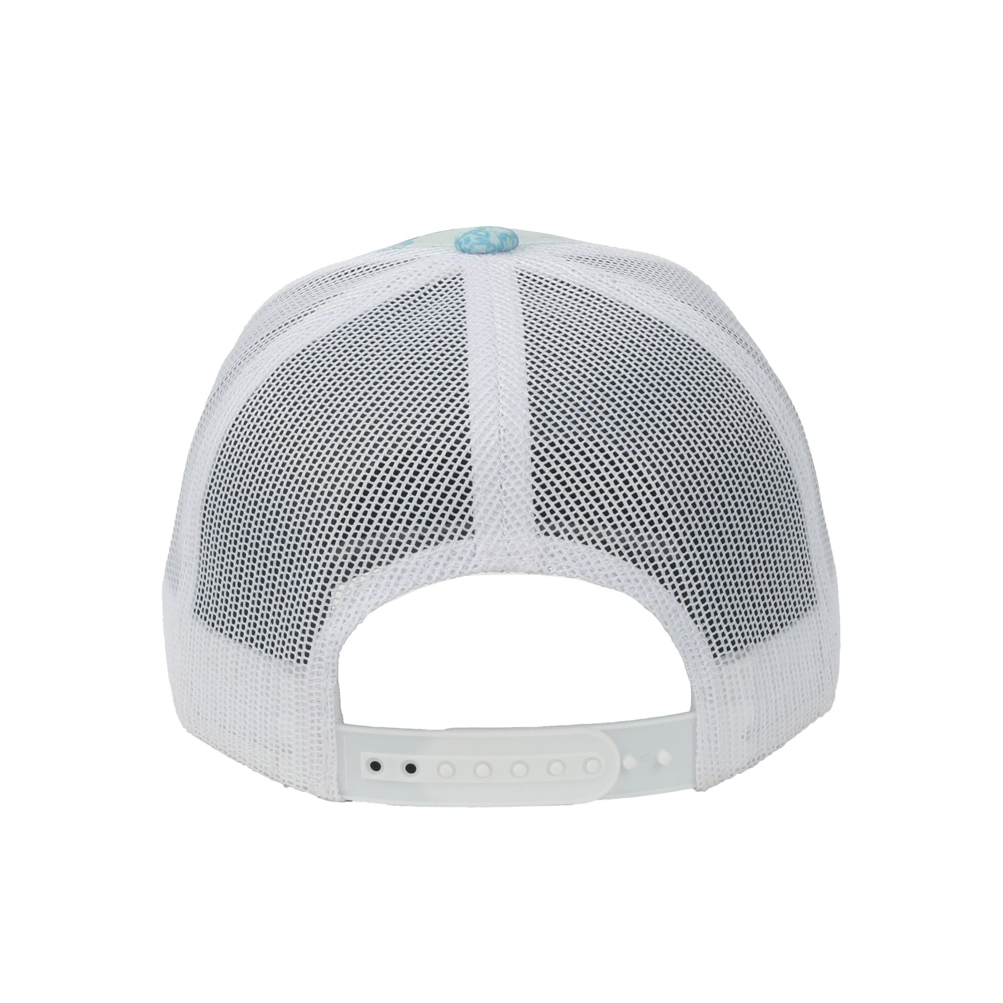 Realtree® Fishing WAV3 Ice/White 6-Panel Cap – Structured Mid Profile Snapback, One Size