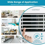 Costway 6000BTU (10000 BTU ASHRAE) Portable Air Conditioner3-in-1 AC Unit with Cool Fan Dehum Sleep Mode