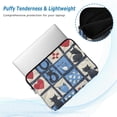 thumbnail image 2 of FORMRS 13"-13.3" Laptop Sleeve Protective Case Soft Carrying Quilted Computer Bag Cover, Black Cats and Hearts, 2 of 7