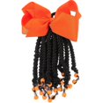 thumbnail image 2 of Ponytail Hair Extension Bowknot Braided Ponytail Women Daily Use Orange 1Set, 2 of 5