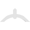 thumbnail image 4 of 36"W x 16 1/2"H x 2"D x 4"F, 11/12 Pitch, Archdale Architectural Grade PVC Gable Bracket, 4 of 8