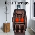 thumbnail image 3 of FR-6KSL Massage Chair, Full Body Shiatsu L-Track Rolling System with Built in Heat, Foot Rolling, Space Saving, Zero Gravity Massage Recliner, Bluetooth Speakers, 3 Language Smart Remote, 3 of 11