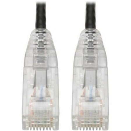 UPC: 0037332226143 | Tripp Lite Cat6 Utp Patch Cable (rj45) – M/m Gigabit Snagless Molded Slim Black 2 Ft. – Patch Cable – Rj-45 (m) To Rj-45 (m) – 2 Ft – Utp – Cat 6 – Molded Snagless Stranded – Black