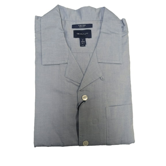 GANT Poseidon Blue PPO Riviera Shirt 3057704 Size M