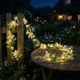 thumbnail image 6 of FEOLGEHLY 6.56 ft Lighted Easter Garland for Mantle, Artificial Spring Flower Garland with Easter Egg Berries LED Lights Decoration for Farmhouse Home Party Indoor Outdoor Decor, 6 of 7