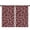 Football Outline Red, variant on Football Outline Red Pattern Insulated Teens Curtains Set Of 2, Bedroom Essentials, Toddler Room Decor 52"x84"