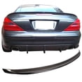 thumbnail image 2 of Ikon Motorsports Compatible with 03-11 Benz SL-Class R230 Convertible AMG Carbon Fiber (CF) Trunk Spoiler, 2 of 3