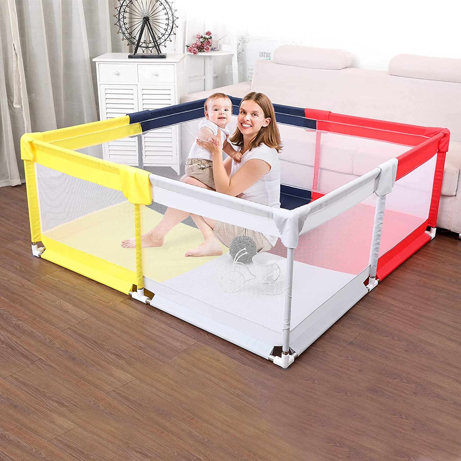 NUKied Baby Playards Playpen Safety Indoor Outdoor Play Area for