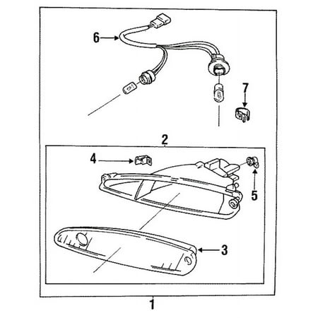 Genuine OE Mazda Socket - FD01-51-064A