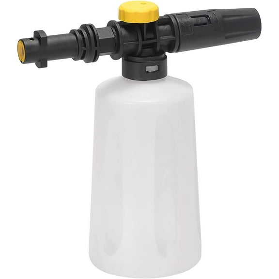 High Pressure Jet Bottle Snow Foam Lance Cannon Washer for Karcher K2 K3 K4 K5 K6 K7 Soap Generator Car Foamer Gun Adjustable Sprayer Nozzle 750ML