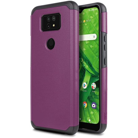 Coque De Protection Hybride Double Couche Pour LG Stylo 5/5+ - Noir, Design Imprimé, Antichoc