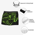 thumbnail image 3 of Fuzoiu DINOSAUR IN SPACE Print Men's Ultra Breathable Underwear,No Riding Up Boxer Briefs with ComfortFlexible Waistband-XX-Large, 3 of 5