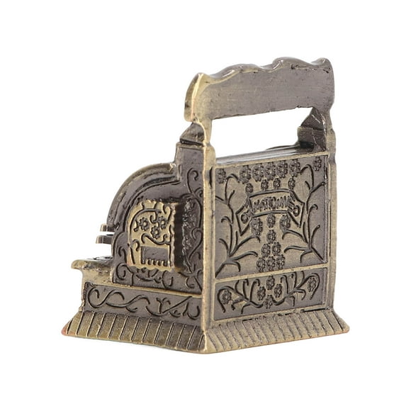 Mini Modelo de Caja Registradora, Interesante 1:12 Modelo de Caja Registro Juguete Para El Hogar