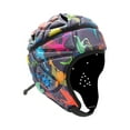 thumbnail image 2 of Opvise Adjustable Anti-collision Rugby Helmet Head Protector Football Goalkeeper EVA Padded Headgear Cycling Accessories, 2 of 8