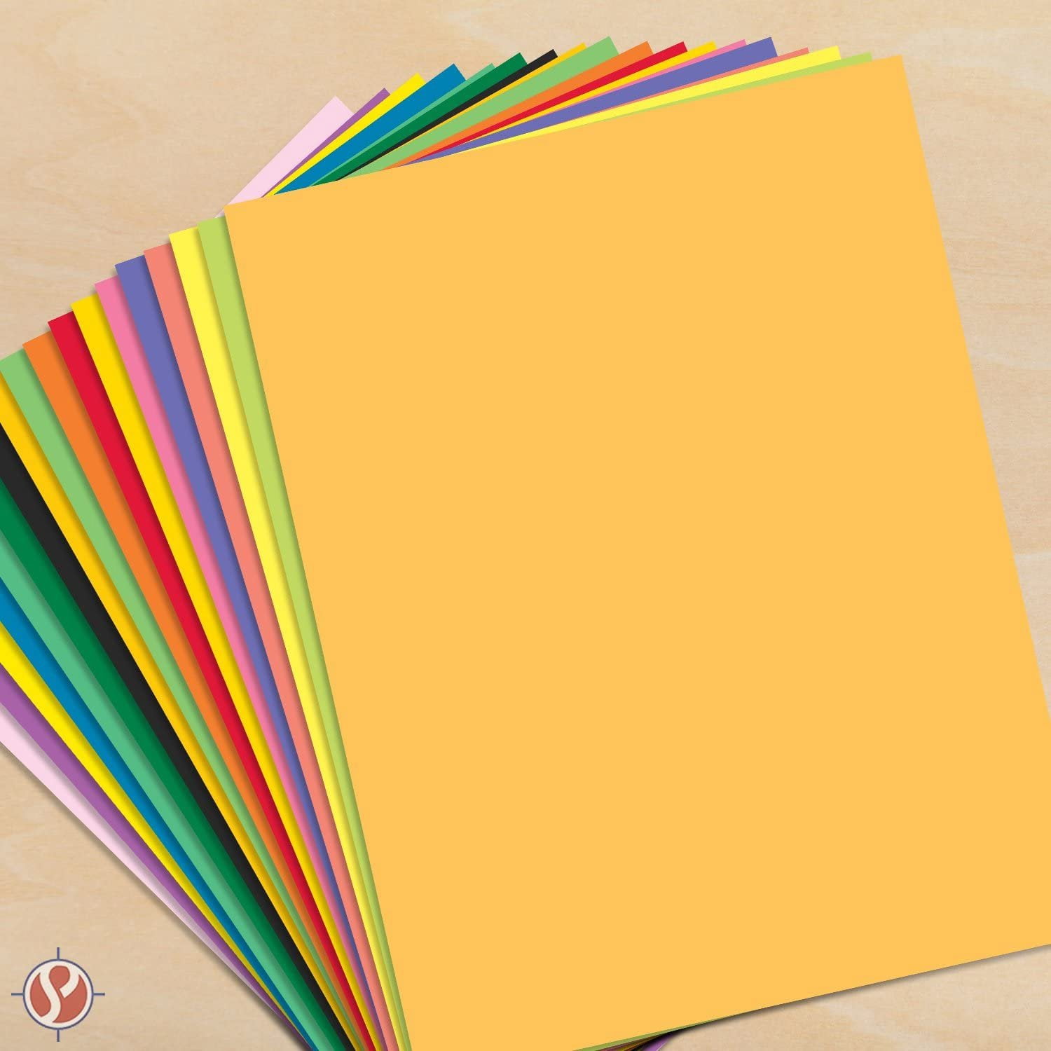 Premium Colored Card Stock Paper | 50 Sheets Per Pack | Superior Thick 65-lb Cardstock, Perfect for School Supplies, Arts and Crafts | Acid & Lignin Free | 11" x17" | Ultra Orange