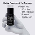thumbnail image 3 of Crema de maquillaje Blend Stick Mehron Face Paint 21 g Gris Claro, 3 of 8