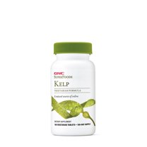 GNC SuperFoods Kelp | Plus Calcium and Iodine | Vegetarian - 180 Tablets