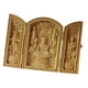 thumbnail image 5 of Escultura en miniatura de Buda Rey, obra de arte, decoración, mano de obra fina, decoración, suministros budistas, escultura de Feng Shui, 5 of 9
