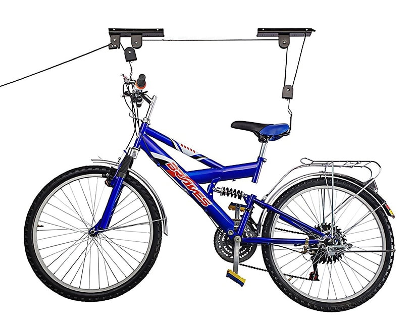 Bike Hoist Lift Bicycle Hoists Ceiling Mounted Hanger Pulley Garage Storage Rack Max Load 55 Lbs Canada Bike Hoist Lift Bicycle Hoists Ceiling, Garage Bike Pulley Storage