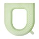 thumbnail image 3 of Almohadillas para tapa de asiento de inodoro con asa, fácil instalación, más gruesas, reutilizables, limpiables, autoadhesivas para oficina, baño, Verde claro, 3 of 8