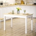 thumbnail image 2 of HOMCOM Dining Table for 4 to 6 People, Kitchen Table, Oak, 2 of 10