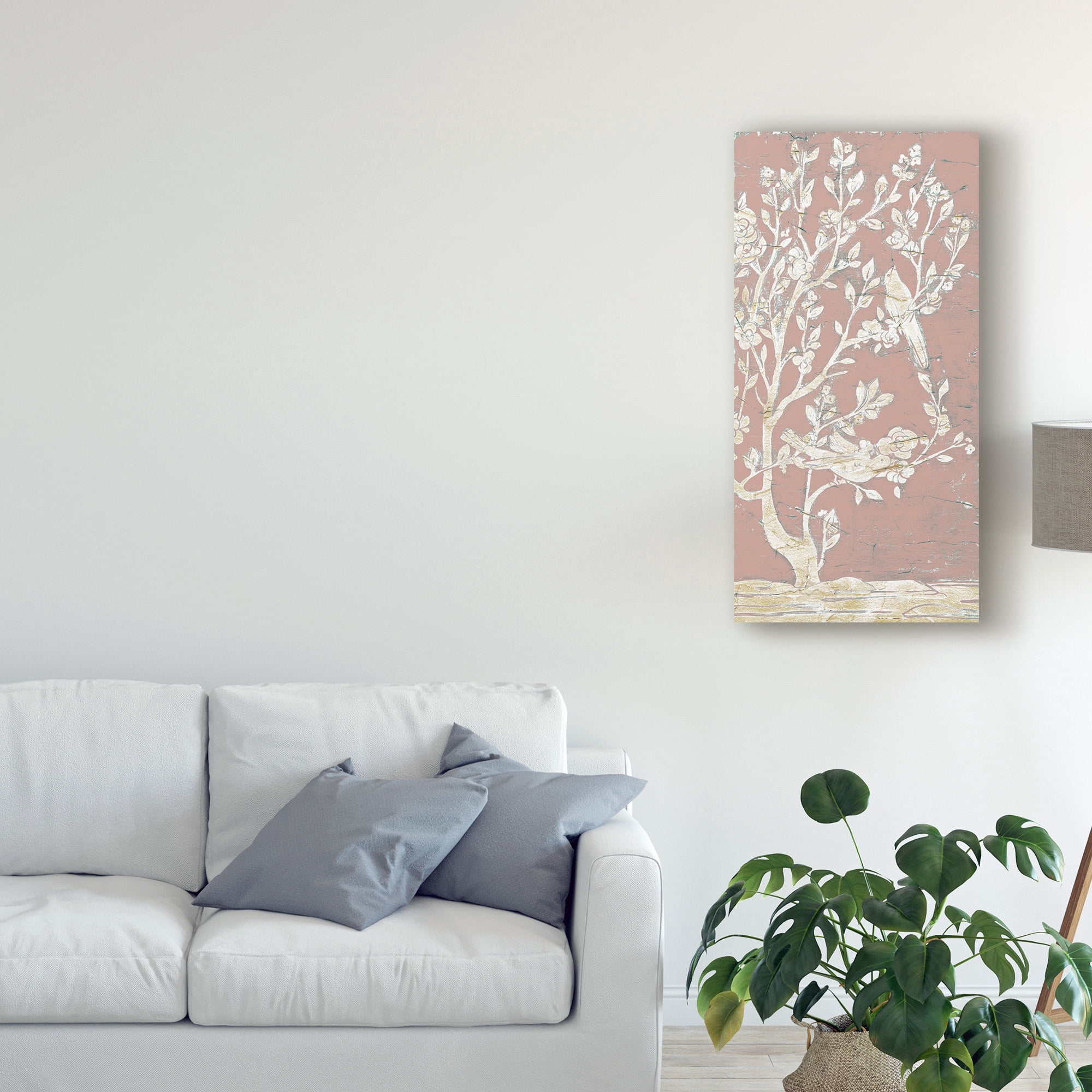 Trademark Fine Art 'Sweet Chinoiserie II' Canvas Art by June Erica Vess