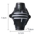 thumbnail image 3 of Visland Golf Ball Marker Plastic Shell 360-Degree Rotation Aiming Scribing Clip Professional Line Drawing Portable Three Line Marker Golf Ball Alignment Marking Tool Golf Accessories, 3 of 9