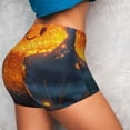 thumbnail image 4 of Uemuo Glowing Mushroom In Forest Pattern Women Workout Impact Shorts Scrunch Butt Lifting Gym Shorts Seamless Booty Biker Shorts-X-Large, 4 of 8