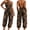 C, variant on Women Halter Neck Backless Dashiki African Tribal Print Jumpsuit, Sleeveless Elastic High Waist Loose Harem One Piece Jumpsuit with Side Pockets, Outfit for Vacation Daily Streetwear