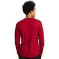 thumbnail image 2 of Hanes Mens Sport FreshIQ Cool DRI Long Sleeve Tee 2-Pack, 3XL, Deep Red, 2 of 5