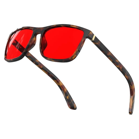 Gafas Bloomoak con Lentes Rojas para Bloqueo de Luz Azul y Verde con Revestimiento AR