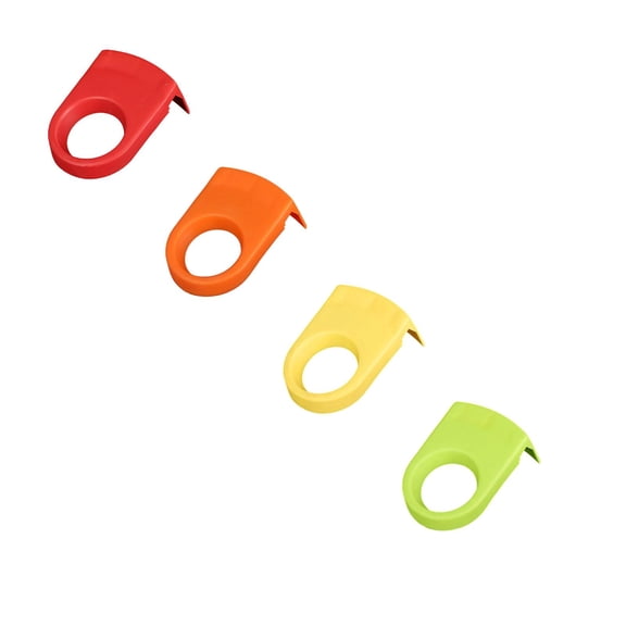 4 Pcs Drink Clips Bottle Buckle Holders,Plastic Bottle Buckle,Small Drink Clips Bottle Holders,Plastic Snap Clips,Mini Beer Bottle Holder Clips for Wedding Party Holders and Dispensers,Mixed 4PCS
