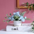 thumbnail image 4 of Marco portátil de hierro forjado, decoración de bonsái de hortensias, decoración para el hogar, estudio, oficina, boda, decoración de flores, 4 of 5