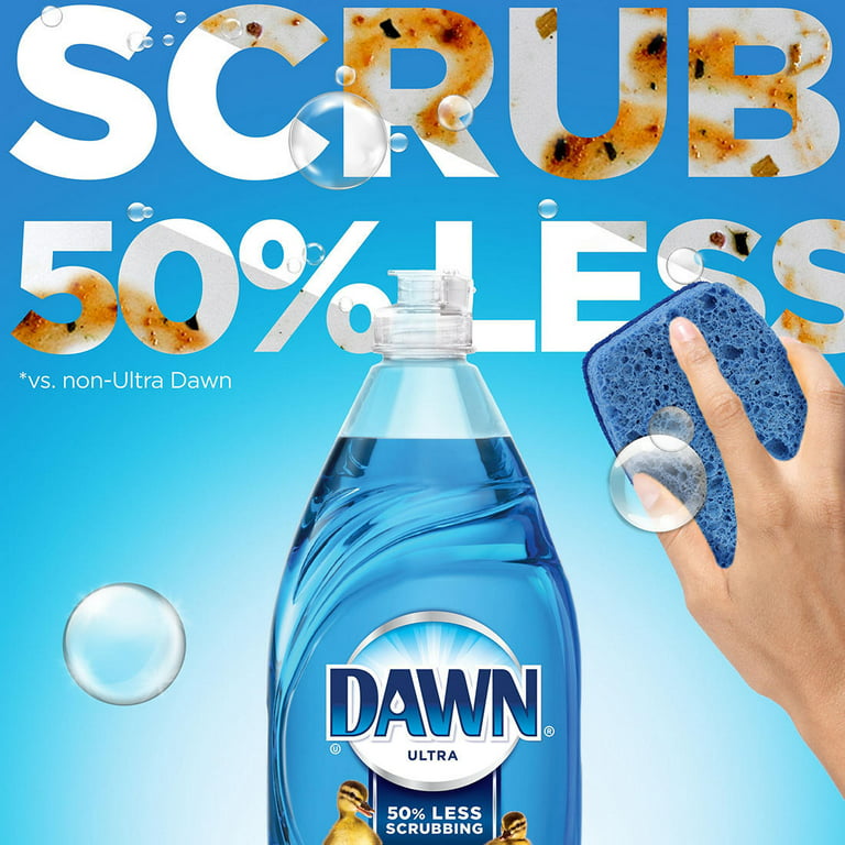 Dawn Ultra Original Scent Dishwashing Liquid Dish Soap , 90 oz.