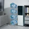 thumbnail image 5 of Auledio Water Cooler Rack 4 Layers Heavy Duty Water Bottle Holder-Silver, 5 of 7