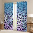 thumbnail image 2 of Manfei Boys Girls Abstract Leopard Print Curtains Pack of 2 (42x84 Each),Gradient Cheetah Print Curtains Blackout,Ombre Bling Glitter Bedroom Curtains,Microfiber Bedroom Decor, 2 of 6
