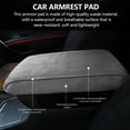 thumbnail image 3 of Yazoeia Car Center Console Cover, Waterproof Memory Foam Anti-Scratch Comfort Soft Automotive Armrest Storage Box Cushion Protector, Vehicle Interior Decor Universal for SUV, Truck, CJC912-116224, 3 of 6