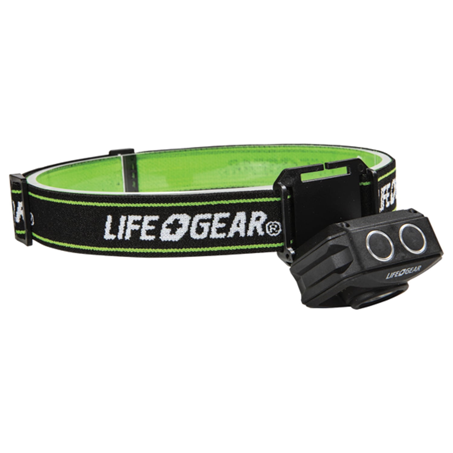 Dorcy Life+Gear 300 lm Black LED Head Lamp 18650 Battery