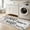 Gray White, variant on Aonewoe Farmhouse Laundry Room Rug Runner 20" x 48" Non Slip Waterproof Laundry Mat Durable Kitchen Mats for Floor, Entryway, Washroom, Bathroom,Washer, Dryer