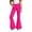 Hot Pink, variant on Girls Uniform Pants, Bell Bottoms for Girls School Uniforms, Breast Cancer Awareness Flare Pants, Back To School Outfits (Black, 11-12 Years)