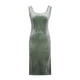 thumbnail image 1 of Vestidos Para Mujer Vestido de Deslizamiento Temperamento Elegante de Punto Split Trendyable Erógeno Collar de Una Palabra Slim Tube Top Sin Mangas Midi Falda Odeerbi ODB186584, 1 of 6