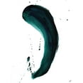 thumbnail image 2 of Lee, Judson 25x32 White Modern Wood Framed Museum Art Print Titled - Single Blue Stroke, 2 of 4