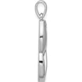 thumbnail image 2 of Sterling Silver Rhodium-plated Polished Ovals CZ Pendant Material Primary Purity Romantic Fashionable Unique Inspired by artistry and crafted with passion, 2 of 4