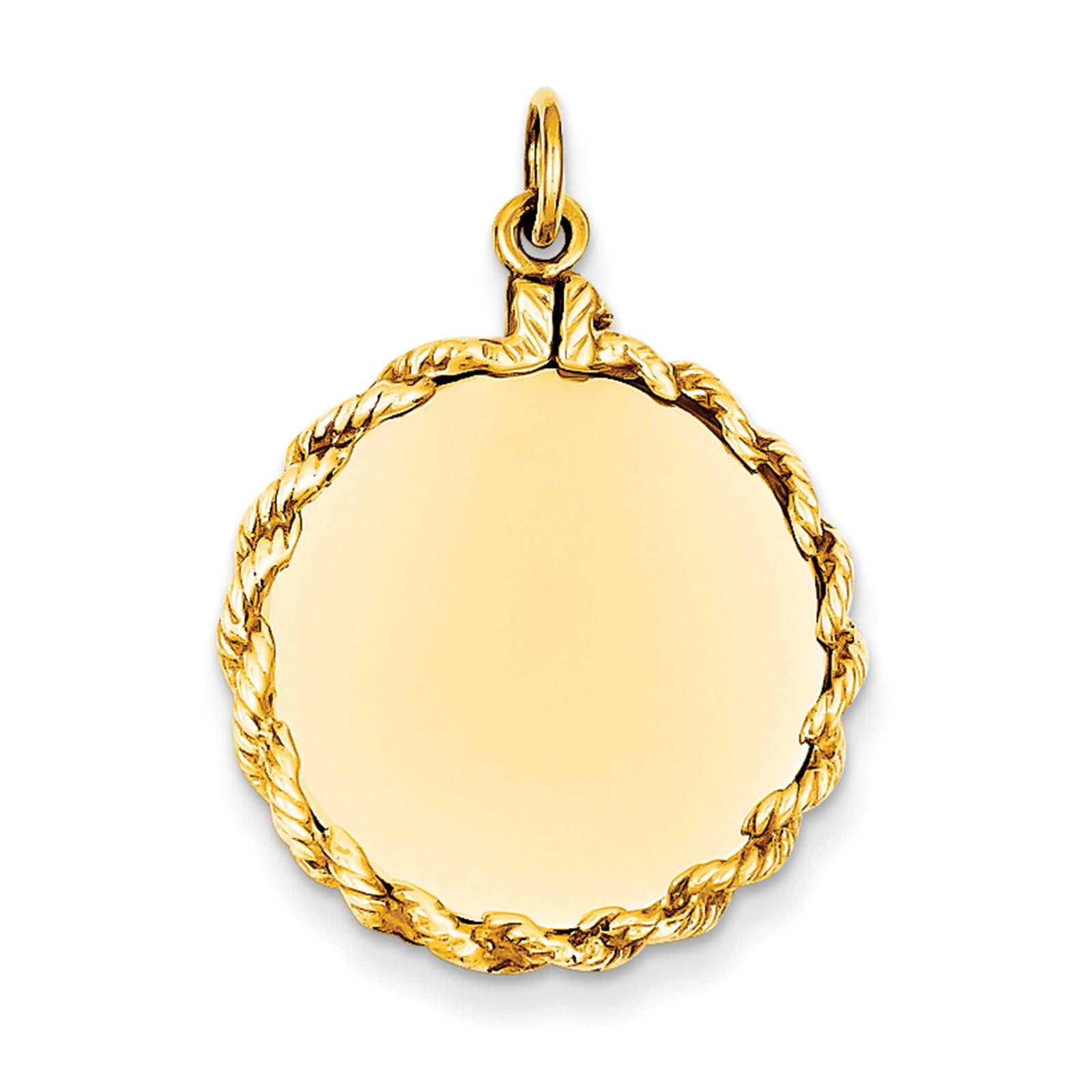 Venture Collections 14k Yellow Gold .013 Gauge Circular Engravable