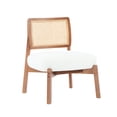 thumbnail image 6 of Woven Backrest and Wooden Frame Lounge Chairs / Minimalist Seating for Modern Spaces, 6 of 6