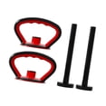 thumbnail image 1 of koolsoo Poignée de Kettlebell Équipement Poignée de Kettlebell pour Entraînement Mise en Forme Compétition Rouge 2 Poignées 2 Tiges, 1 of 8